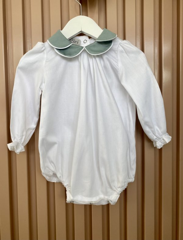 Molini Mavi Yaka Lime Romper