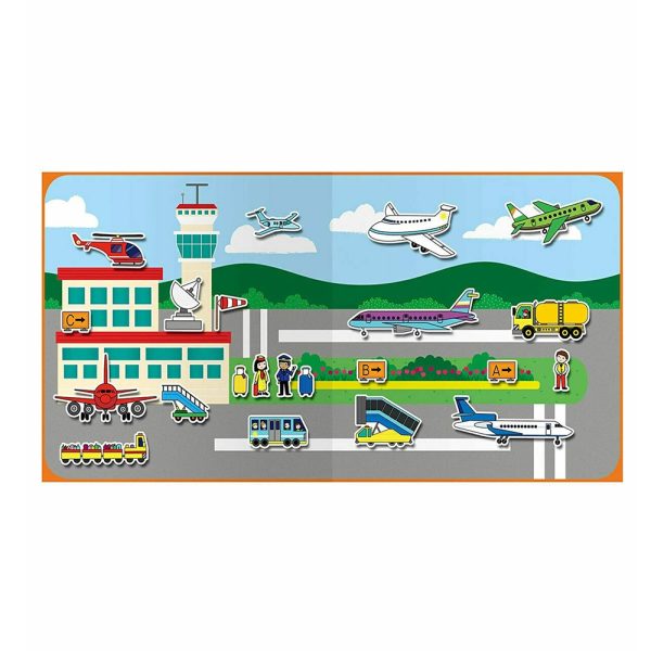 Galt Reusable Stıicker Book - Vehicles - Görsel 2