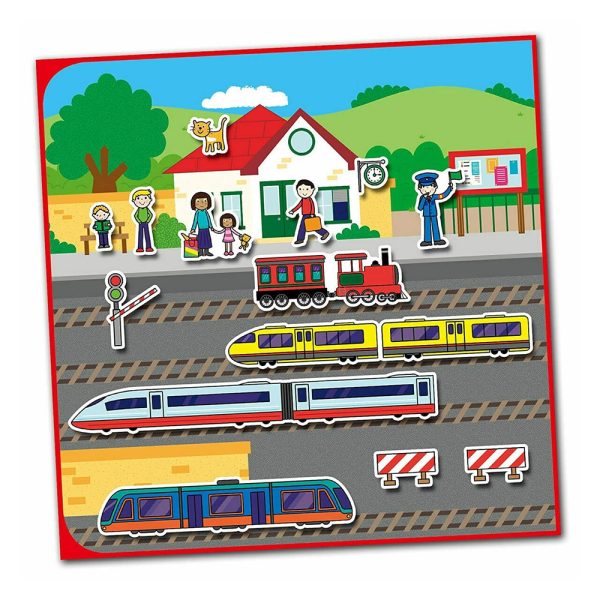 Galt Reusable Stıicker Book - Vehicles - Görsel 3