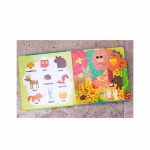 Usborne Baby's Very First Play Book Animal Words - Görsel 2