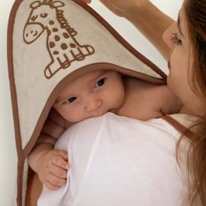 Miracles Pratik Bebek Havlusu - Sütlü Kahve - Görsel 2