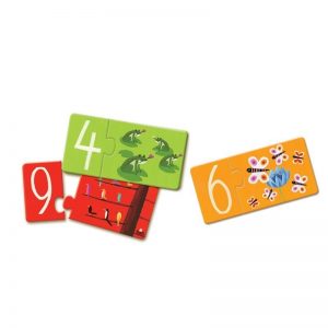 Djeco İkili Puzzle / Duo Numbers - Görsel 2