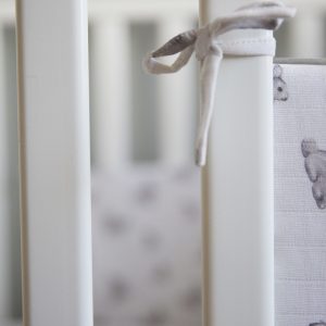 Deux Lapins Iconique Lapin Müslin Bebek Yatak Kenar Koruyucu – Bumper - Görsel 3