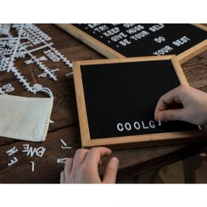 Olive & Mom Letter Board - Harfli Ahşap Yazı Panosu - Görsel 2