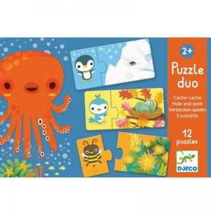 Djeco İkili Puzzle/ Duo Hide Seek