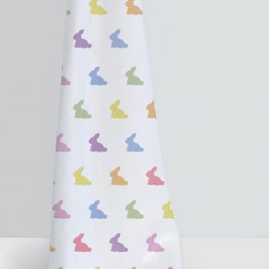 Deux Lapins Rainbow Lapin Müslin Bebek Örtüsü 100X100cm - Görsel 2