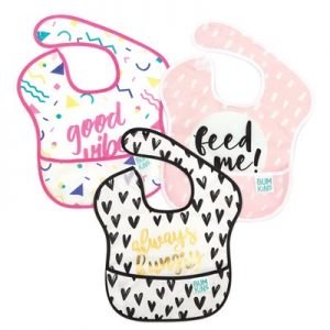 Bumkins Superbib Önlük 3'lü Paket - Always Hungry, Feed Me, Good Vibes