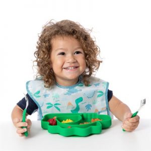 Bumkins Superbib Önlük 3'lü Paket - Hangry, Dinosaurs, Blue Tropic - Görsel 2