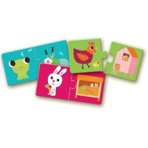 Djeco İkili Puzzle/ Duo Habitat - Görsel 2