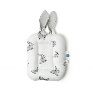 Deux Lapins Iconique Lapin Müslin Bebek Emzirme Yastığı
