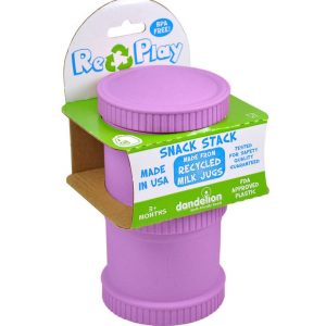 Re-Play Çift Katlı Saklama Kabı - Mor
