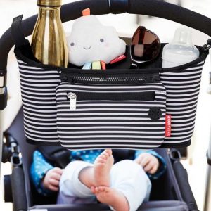 Skip Hop Grab&Go Bebek Arabası Düzenleyici Çizgili - Görsel 3