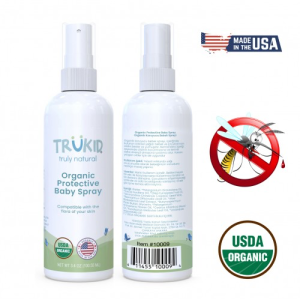 Trukid Organik Sinek Kovucu ve Koruyucu Bebek Losyonu - Protective Baby Sprey 118 ML. - Görsel 2