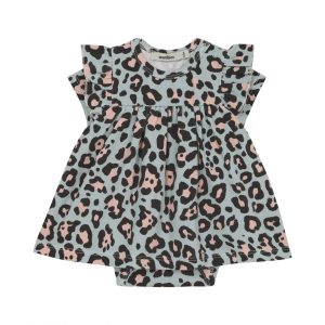 Antebies Cool Leopar Desenli Elbise