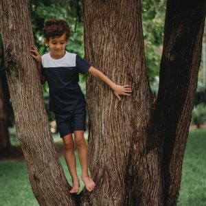 Antebies Denim Şortlu Takım - Görsel 2
