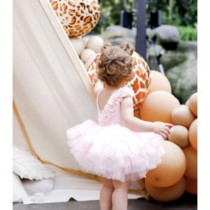 Loulouchildren Pink Blossom Tutu Dress - Görsel 2