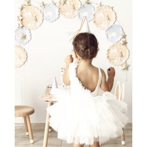White Blossom Tutu Dress