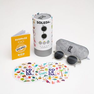 Soleda 3-6 Yaş Çocuk Güneş Gözlüğü - Gri - Görsel 2