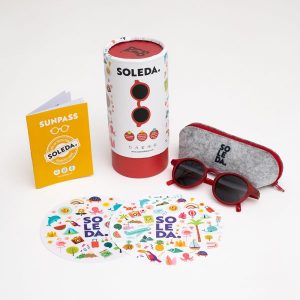 Soleda 3-6 Yaş Güneş Gözlüğü – Kırmızı - Görsel 2