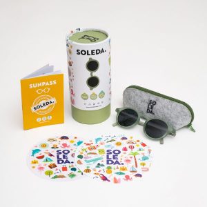 Soleda 3-6 Yaş Güneş Gözlüğü – Haki Yeşil - Görsel 3