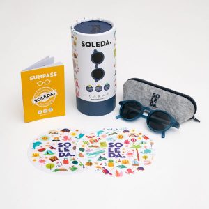 Soleda 3-6 Yaş Güneş Gözlüğü - Denim Lacivert - Görsel 3