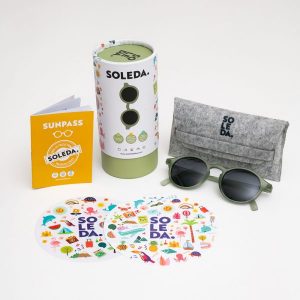 Soleda Yetişkin Güneş Gözlüğü - Olive - Görsel 2