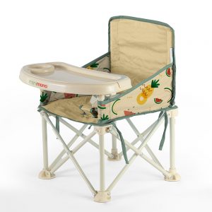 Minimono Plus Portatif Katlanabilir Mama Sandalyesi - Bej - Görsel 5