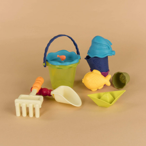 B.Toys Kırmızı Plaj Vagonu - Görsel 2