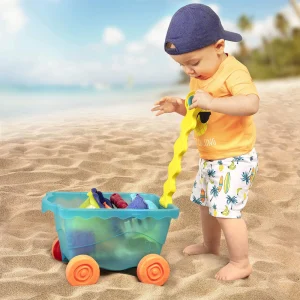 B.Toys Turkuaz Plaj Vagonu - Görsel 4