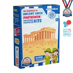 Arkerobox Antik Yunan | Parthenon Eğitici Kazı Seti | Global Koleksiyon