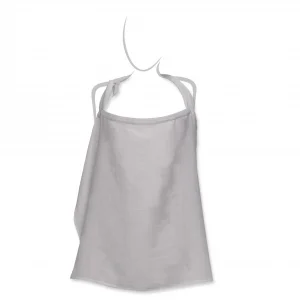 Deux Lapins Müslin Bebek Emzirme Önlüğü – Cotton Grey