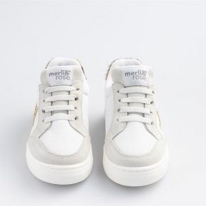 Merli&Rose Star Sneaker | Gold - Leopar - Görsel 3