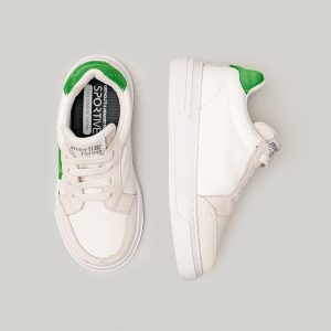 Merli&Rose Deri Star Sneaker | Yeşil - Görsel 2