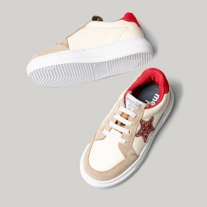 Merli&Rose Star Deri Sneaker | Glare Red - Görsel 3