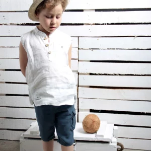Coala Bamboo Mykonos Keten Unisex Gömlek