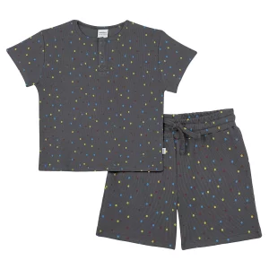 Antebies Gece Işıkları Şortlu Pijama Takımı