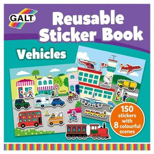 Galt Reusable Stıicker Book - Vehicles