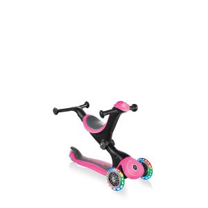Globber Go Up Deluxe Işıklı Scooter - Pembe - Görsel 4