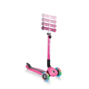 Globber Go Up Deluxe Işıklı Scooter - Pembe - Görsel 2