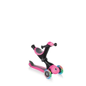 Globber Go Up Deluxe Işıklı Scooter - Pembe - Görsel 3