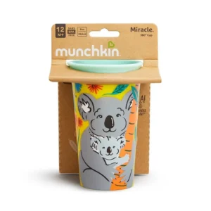 Munchkin Mucize 360° Wildlove Alıştırma Bardağı, 12ay+, 266ml,Koala