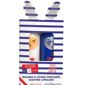 INUWET - BAUMES A LEVRES COFFRET DUO GLITTER PARIS LIP BALM SETI