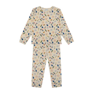 Okula Dönüş Uzun Kollu Pijama Takımı - Görsel 2