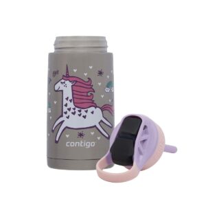 Contigo Gizmo Dragon Çelik Çocuk Suluğu 420ML Pembe - Görsel 5