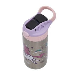 Contigo Gizmo Dragon Çelik Çocuk Suluğu 420ML Pembe - Görsel 4
