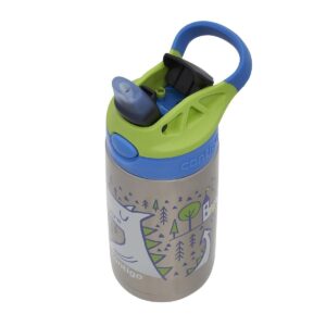 Contigo Gizmo Dragon Çelik Çocuk Suluğu 420ML Mavi - Görsel 7