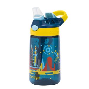 Contigo Gizmo Flip Uzay Tritan Çocuk Suluğu 420ML Mavi - Görsel 2