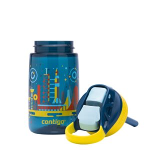 Contigo Gizmo Flip Uzay Tritan Çocuk Suluğu 420ML Mavi - Görsel 4