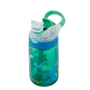 Contigo Gizmo Flip Dino Tritan Çocuk Suluğu 420ML Yeşil - Görsel 3